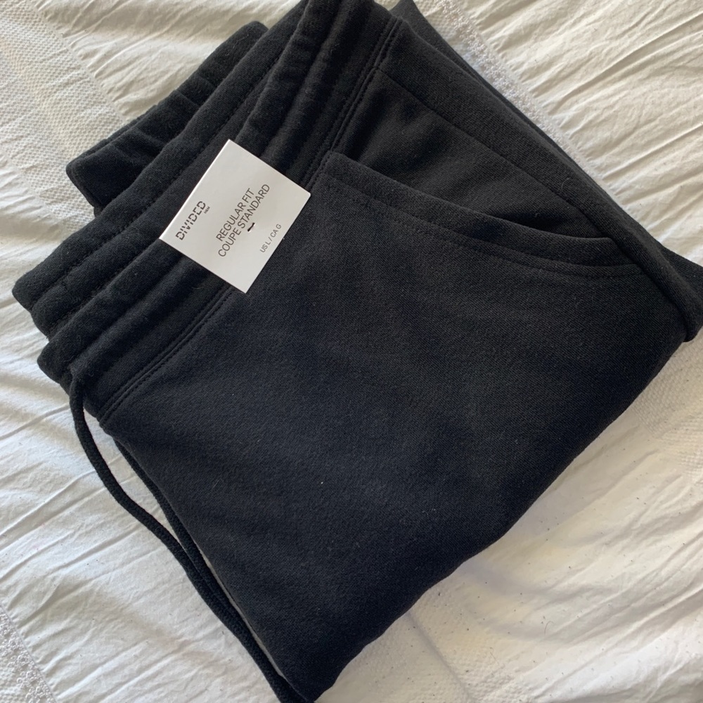 H&M Black Sweatpants